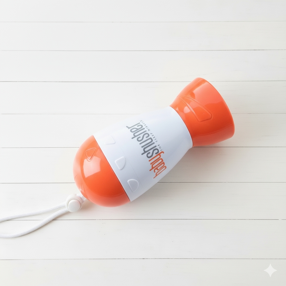 Baby Shusher Sound Machine in Orange and White
